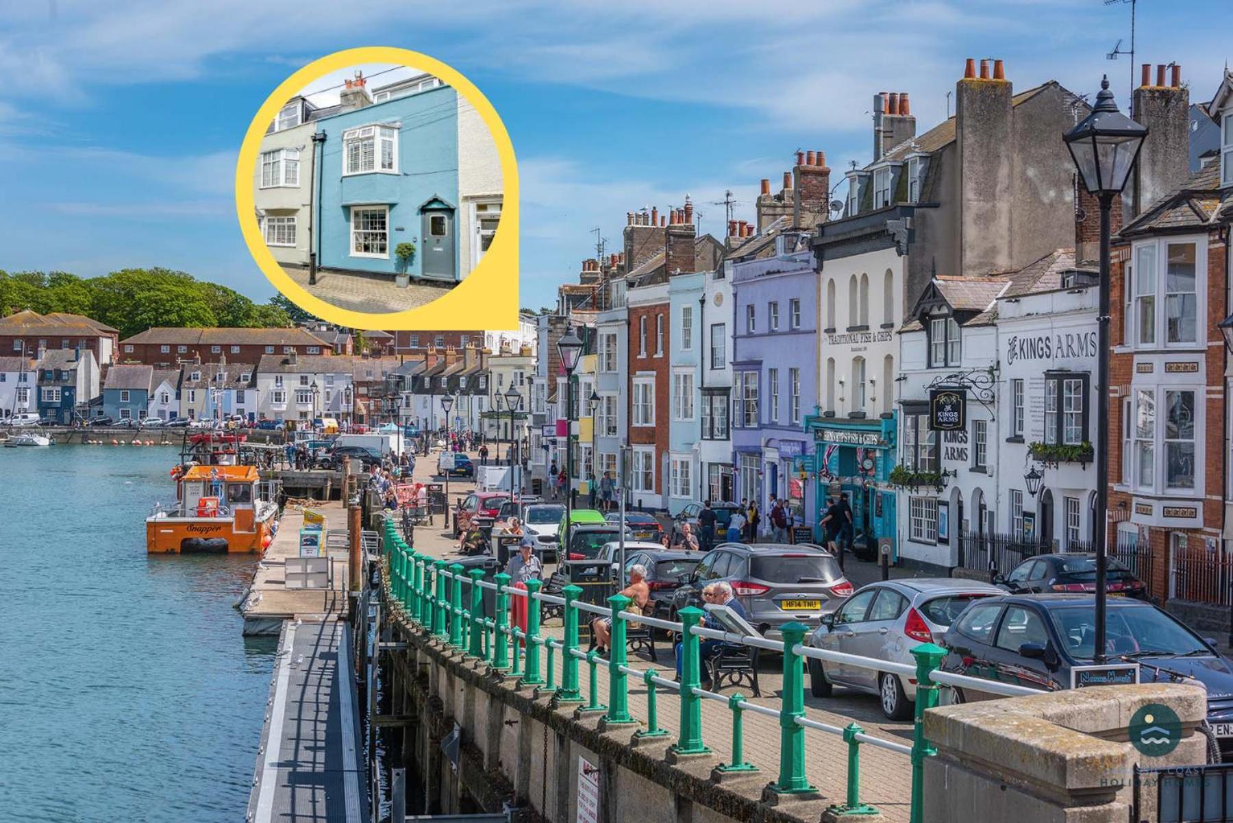 Cobb Cottage - Harbourside Permit Parking Weymouth Extérieur photo